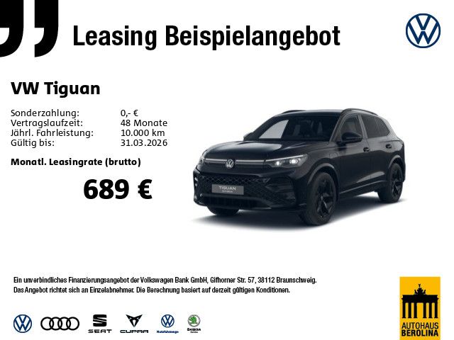 VW Tiguan 2.850 km 57.888 &euro; Luckenwalde 14943