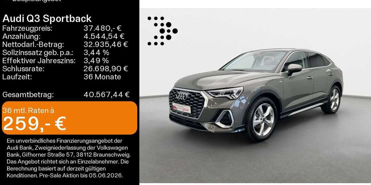Audi Q3 9.988 km 37.480 &euro; Oberursel 61440