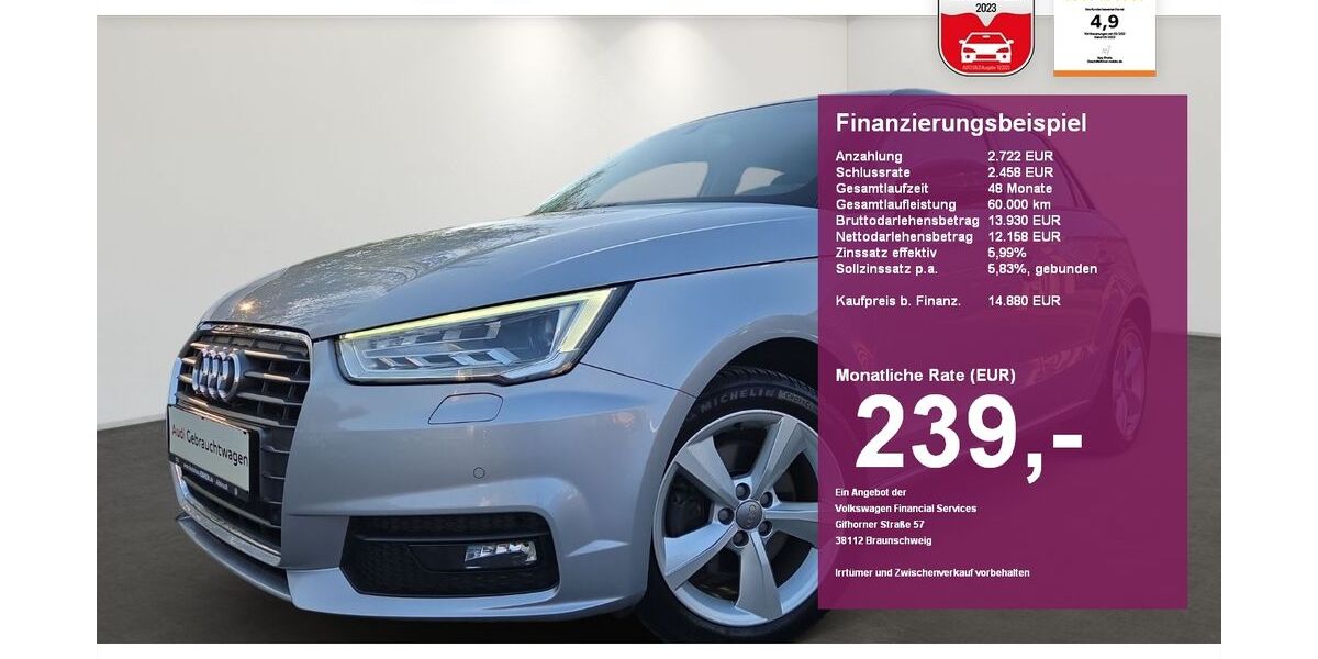 Audi A1 64.100 km 14.880 &euro; Albbruck 79774