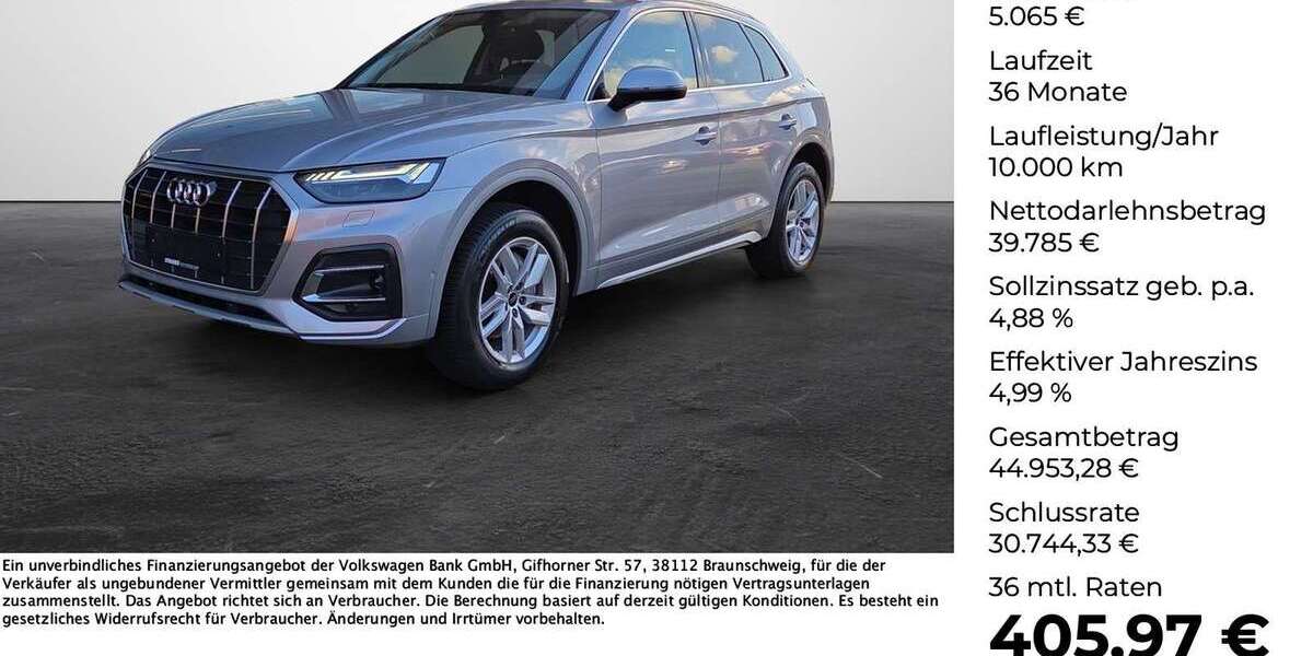 Audi Q5 15.066 km 44.850 &euro; Ibbenbüren 49477