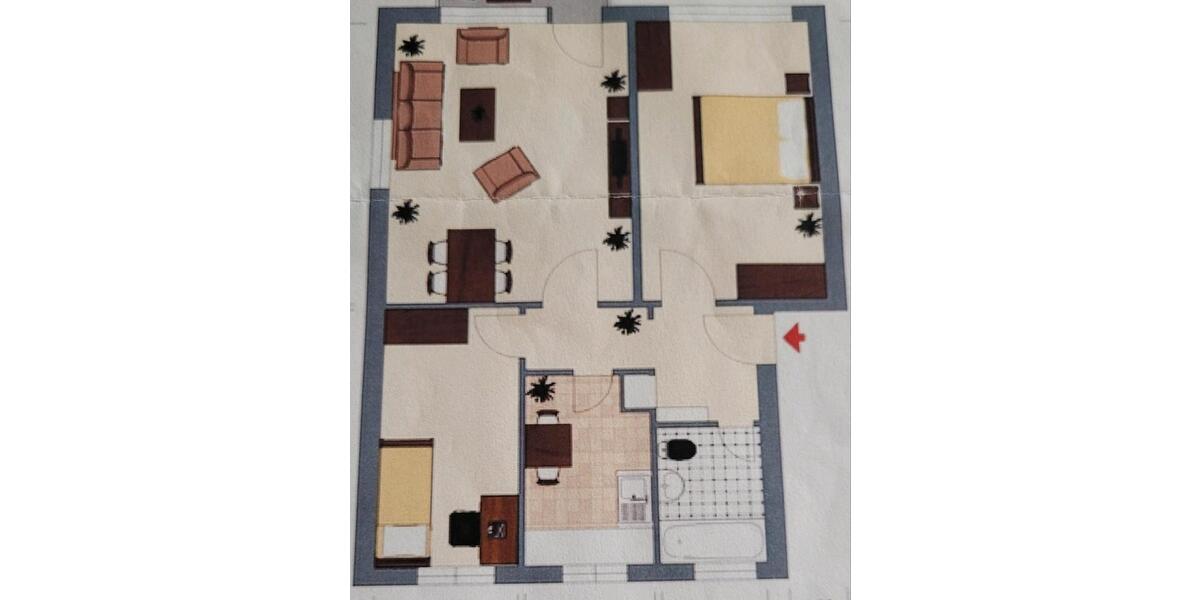 Etagenwohnung Delmenhorst Düsternort - 3 Zimmer, 69 m&sup2;, 139.000&euro; | Angebot:27094289