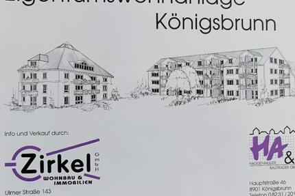 Wohnung Schwabmünchen - 3 Zimmer, 65 m&sup2;, 265.000&euro; | Angebot:25952023
