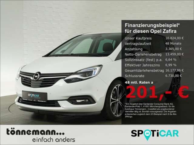 Opel Zafira 92.152 km 16.824 € Coesfeld 48653
