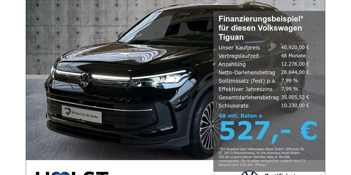 VW Tiguan 5.389 km 40.920 &euro; Scheeßel 27383