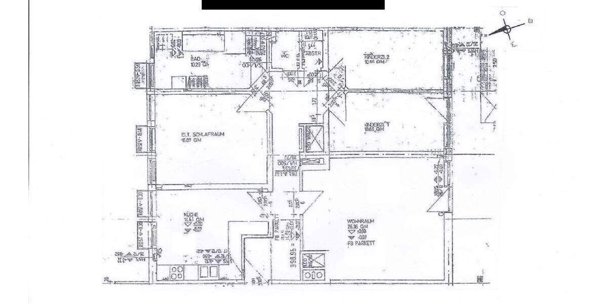Etagenwohnung Regensburg Kumpfmühl-Ziegetsdorf-Neuprüll - 4 Zimmer, 104 m&sup2;, 460.000&euro; | Angebot:25668627