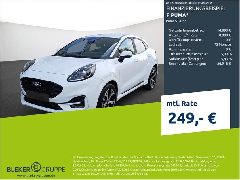 Ford Puma 1.810 km 23.880 € Borken 46325