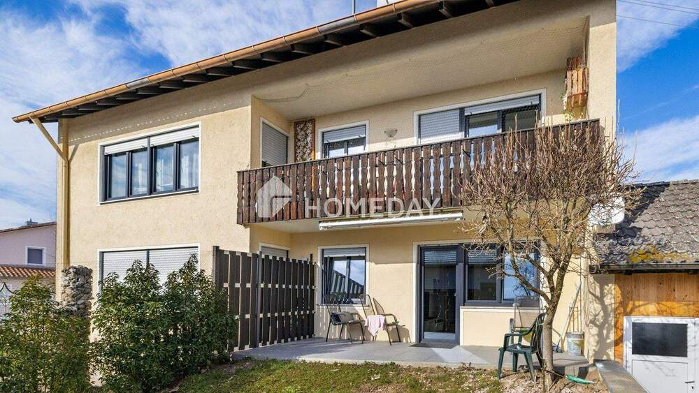 Gemütliche 2-Zimmer-Wohnung mit Südterrasse, Gartenanteil und EBK in ruhiger Lage von Westenhausen 2 zimmer