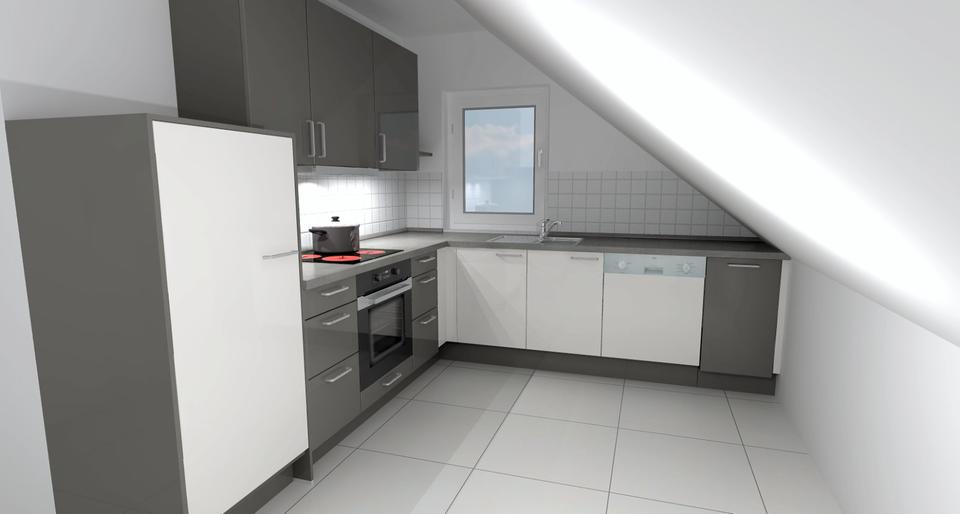 Dachgeschoßwohnung Reiskirchen - 2.5 Zimmer, 65 m&sup2;, 650&euro; | Angebot:26267012