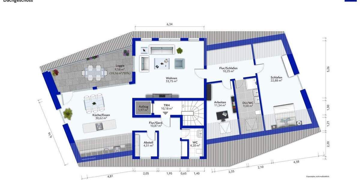 Etagenwohnung Wernigerode - 3 Zimmer, 114 m&sup2;, 534.000&euro; | Angebot:25865287