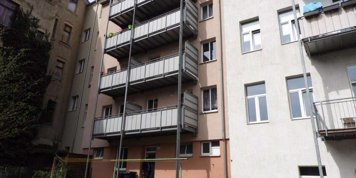 Etagenwohnung Plauen Bahnhofsvorstadt - 2 Zimmer, 47 m&sup2;, 44.800&euro; | Angebot:26381413