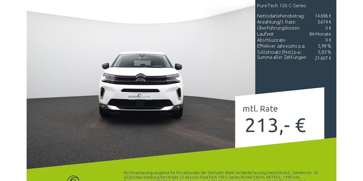 Citroen C5 Aircross 35.165 km 18.370 &euro; Borken 46325