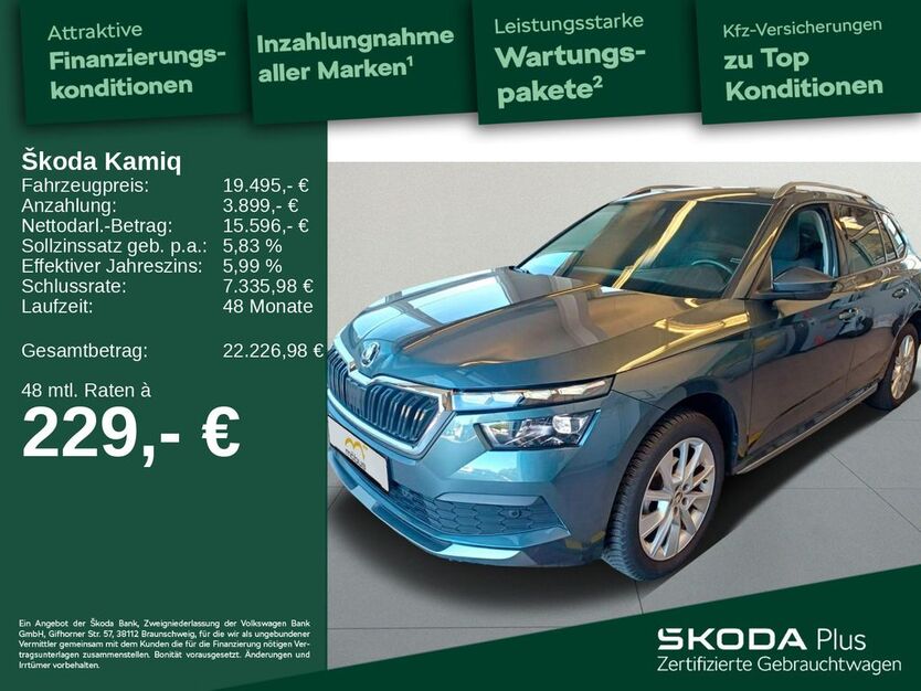 Skoda Kamiq 19.862 km 19.495 € Berlin 13088