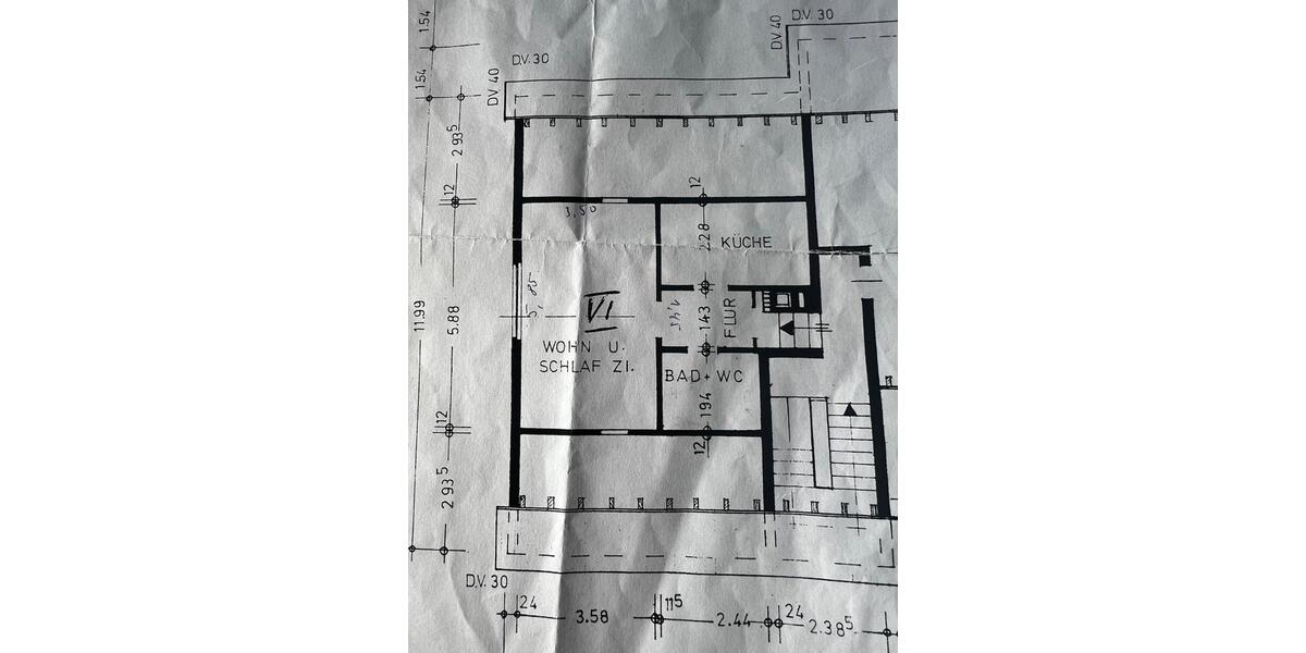 Dachgeschoßwohnung Freudenstadt - 1 Zimmer, 28 m&sup2;, 59.000&euro; | Angebot:26921812