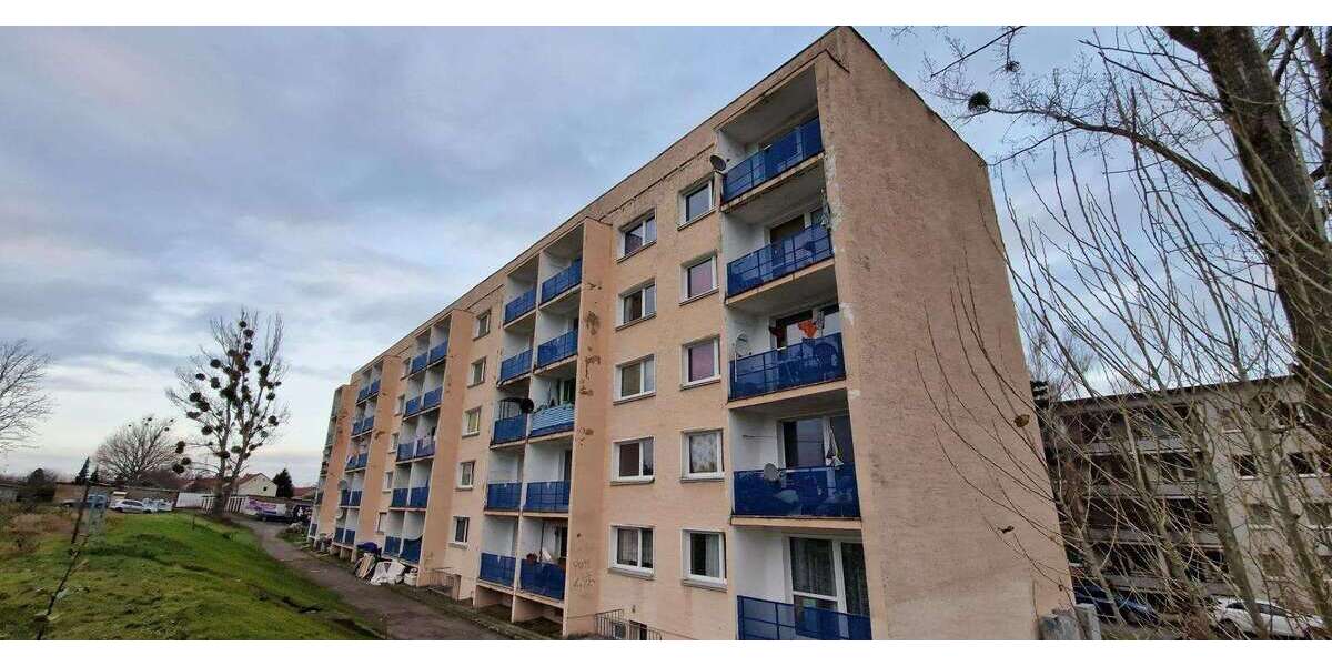 Etagenwohnung Lutherstadt Eisleben Ernst-Thälmann-Siedlung - 2.5 Zimmer, 50 m&sup2;, 300&euro; | Angebot:25520599