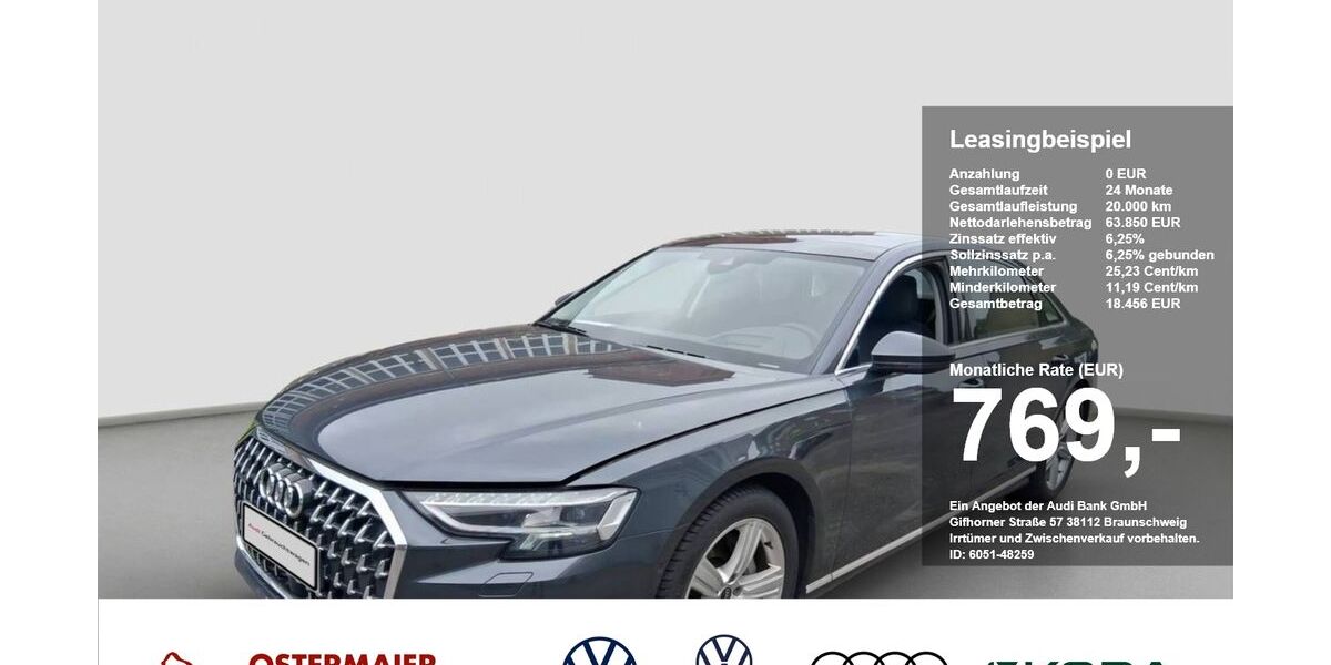 Audi A8 46.756 km 63.850 &euro; Mühldorf am Inn 84453