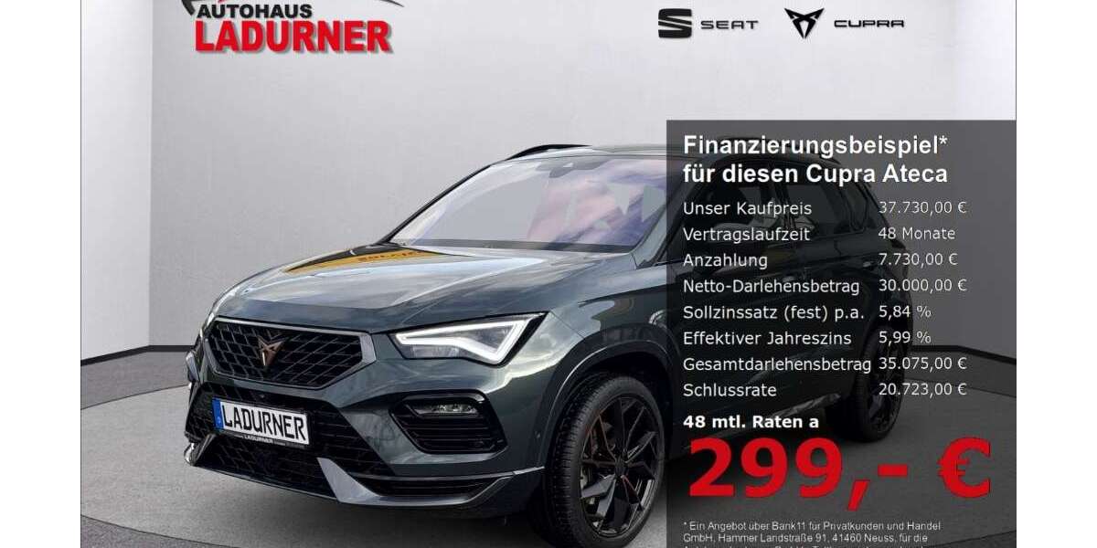 Cupra Ateca 12.400 km 37.730 &euro; Tuttlingen 78532