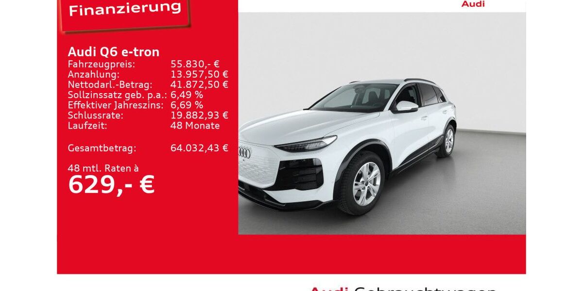 Audi Q6 e-tron 4.944 km 55.830 &euro; Ulm 89073