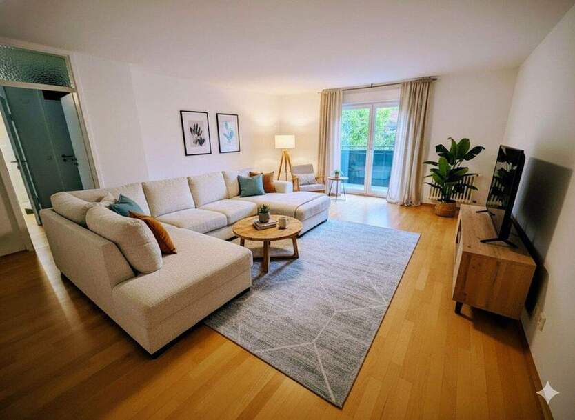 ? Charmante 3 Zimmer mit 2 Balkonen und Wohnküche - direkt am KliLu 3 zimmer