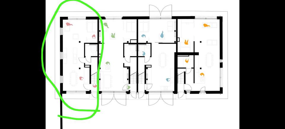 Reihenhaus Löwenberger Land - 4 Zimmer, 96 m&sup2;, 1.100&euro; | Angebot:25510435