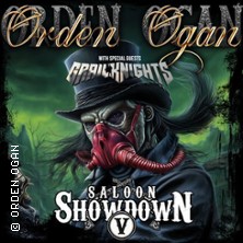 Orden Ogan + Support: Grailknights - Saloon Showdown V 22.08.2026 FORT FUN Abenteuerland