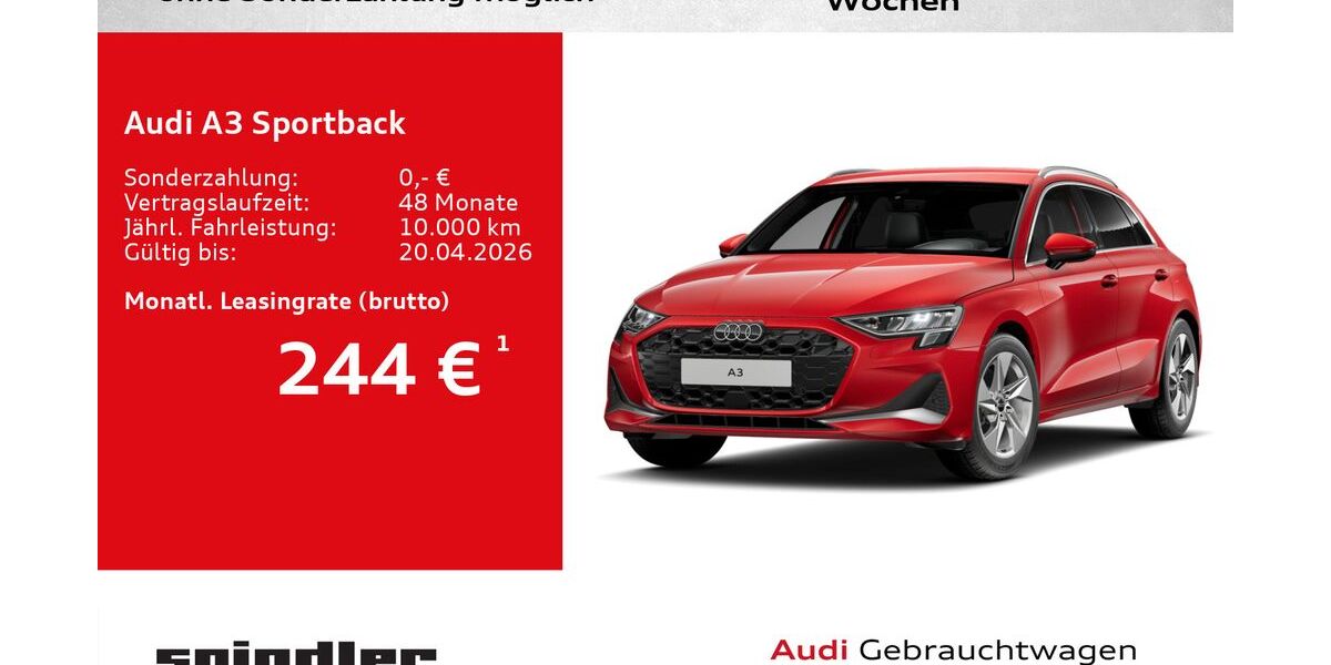 Audi A3 13.500 km 28.880 &euro; Würzburg 97076