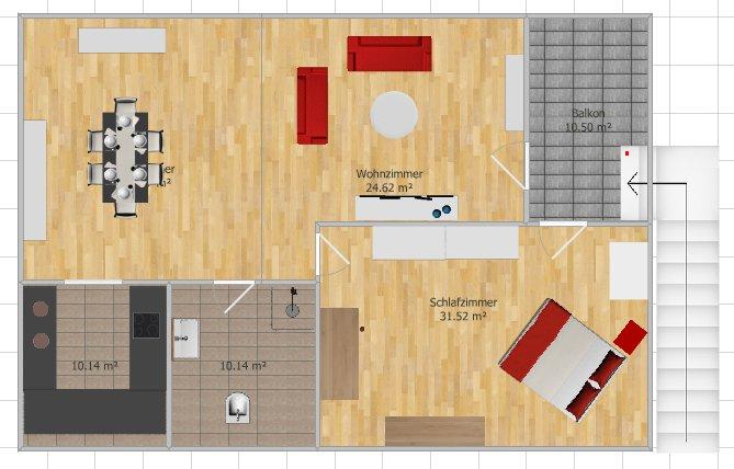 Loft - Studio - Atelier Vaihingen an der Enz - 2 Zimmer, 81 m&sup2;, 1.090&euro; | Angebot:26322285