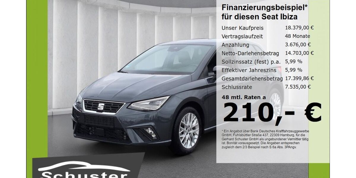 Seat Ibiza 16.109 km 17.979 &euro; Ruhstorf 94099