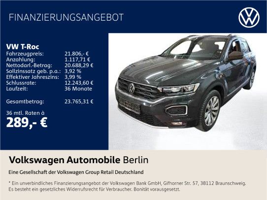 VW T-Roc 71.280 km 21.806 &euro; Berlin 12681