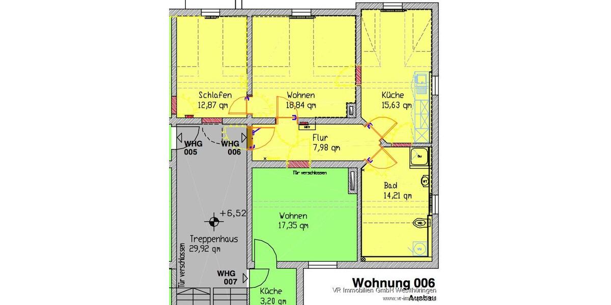 Etagenwohnung Tambach-Dietharz Dietharz - 2 Zimmer, 70 m&sup2;, 418&euro; | Angebot:22486515