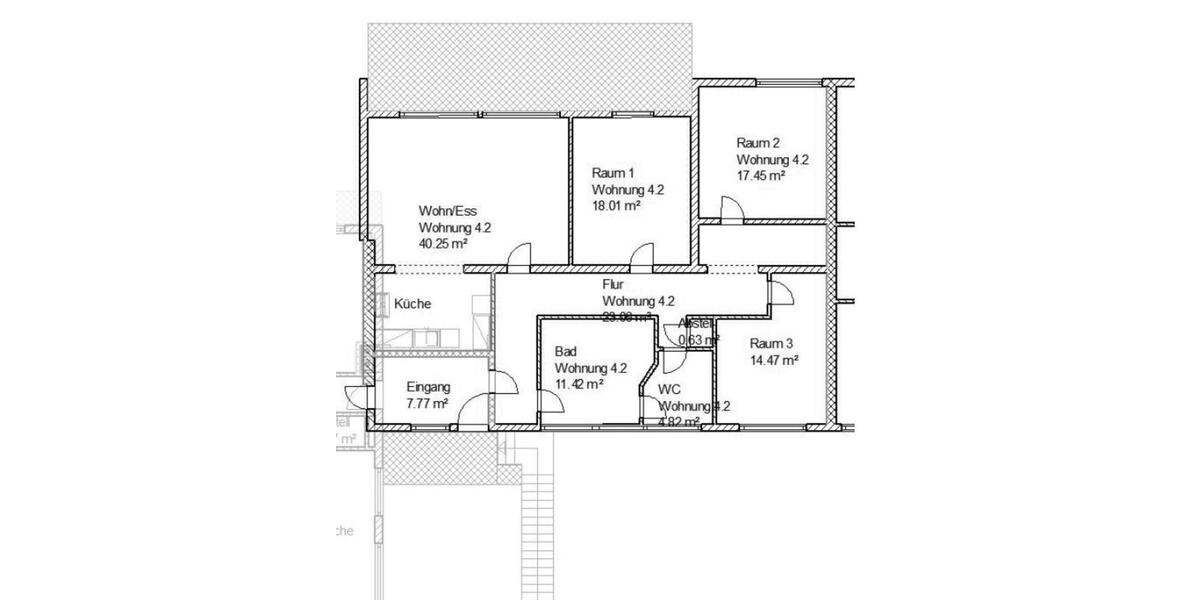 Etagenwohnung Reichshof - 4 Zimmer, 144 m&sup2;, 1.300&euro; | Angebot:25580154