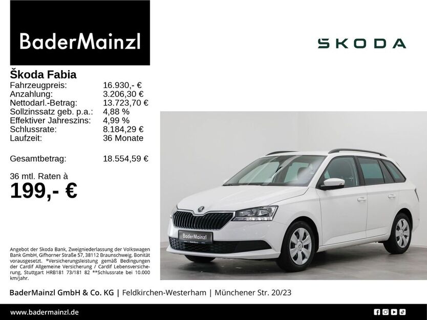 Skoda Fabia 49.600 km 16.930 € Feldkirchen/Westerham 83620