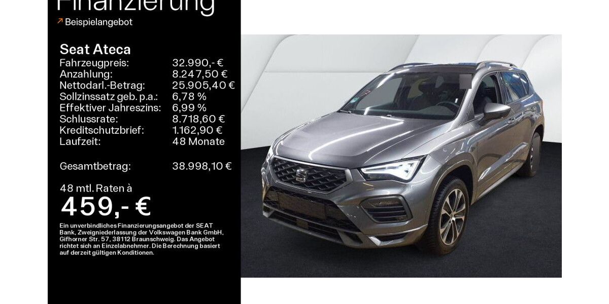 Seat Ateca 27.893 km 32.990 &euro; Haßfurt 97437