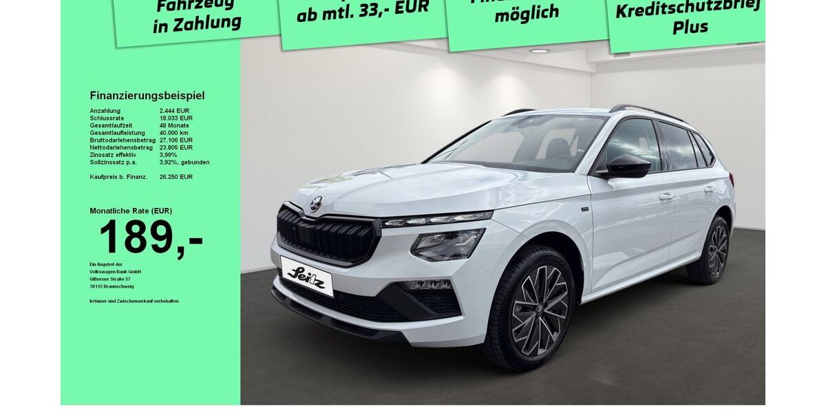 Skoda Kamiq 18.400 km 25.950 &euro; Isny im Allgäu 88316