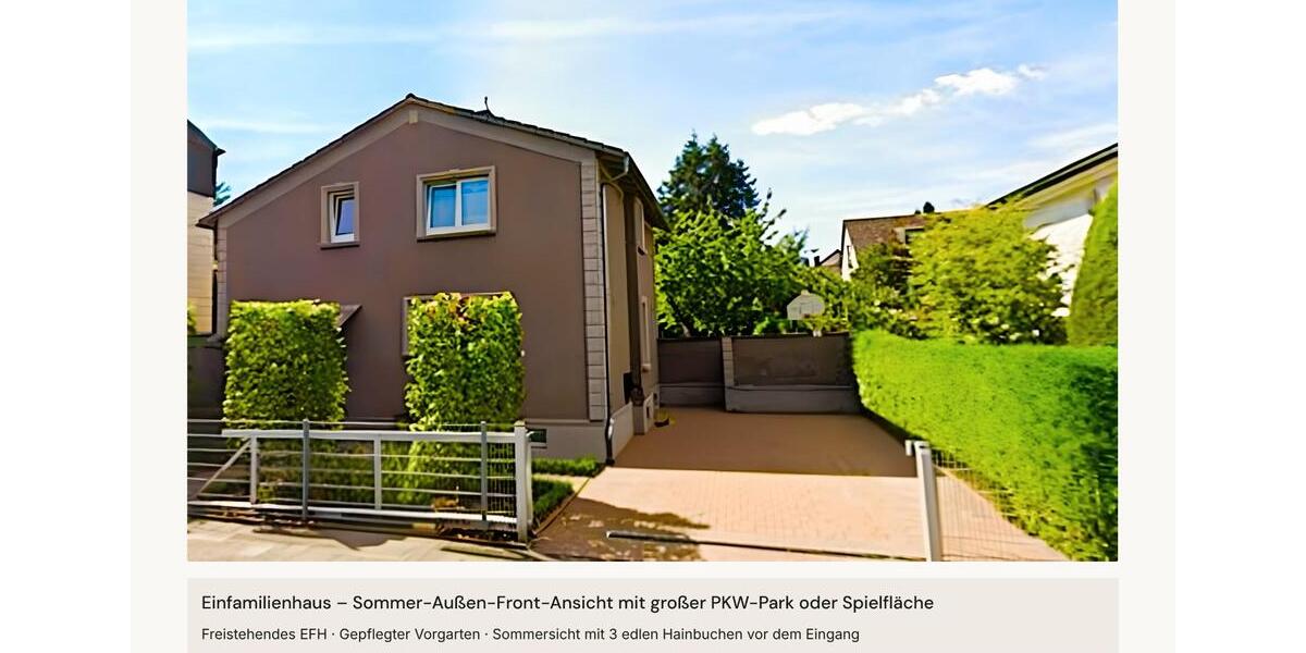 Einfamilienhaus Dreieich - 6 Zimmer, 179 m&sup2;, 3.000&euro; | Angebot:26482304