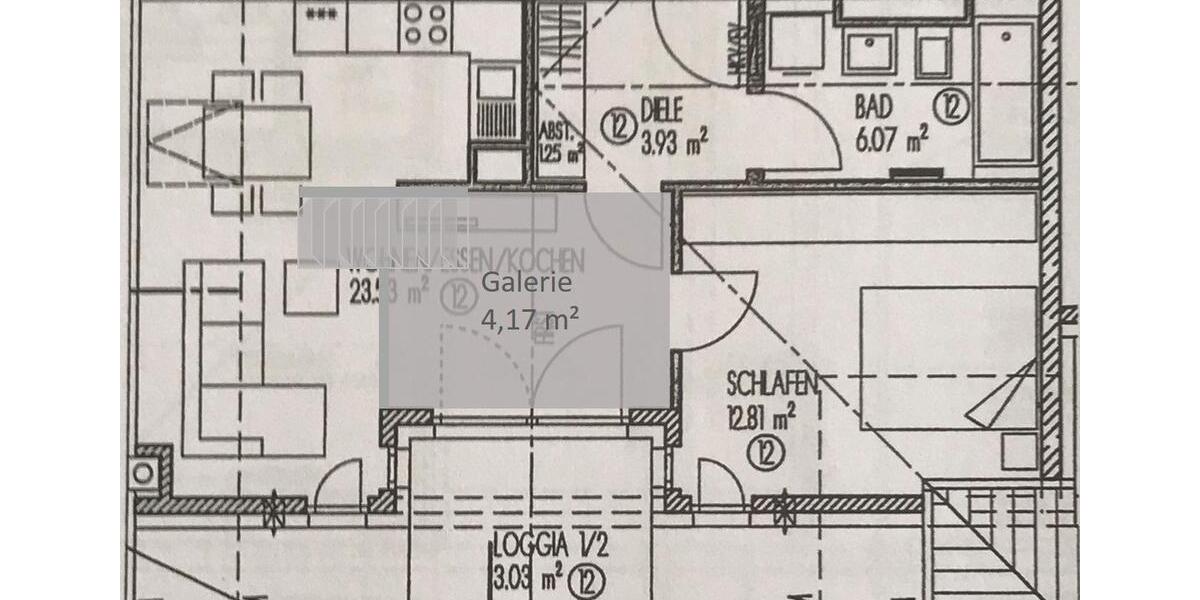 Dachgeschoßwohnung Zorneding - 2.5 Zimmer, 55 m&sup2;, 435.000&euro; | Angebot:26865329