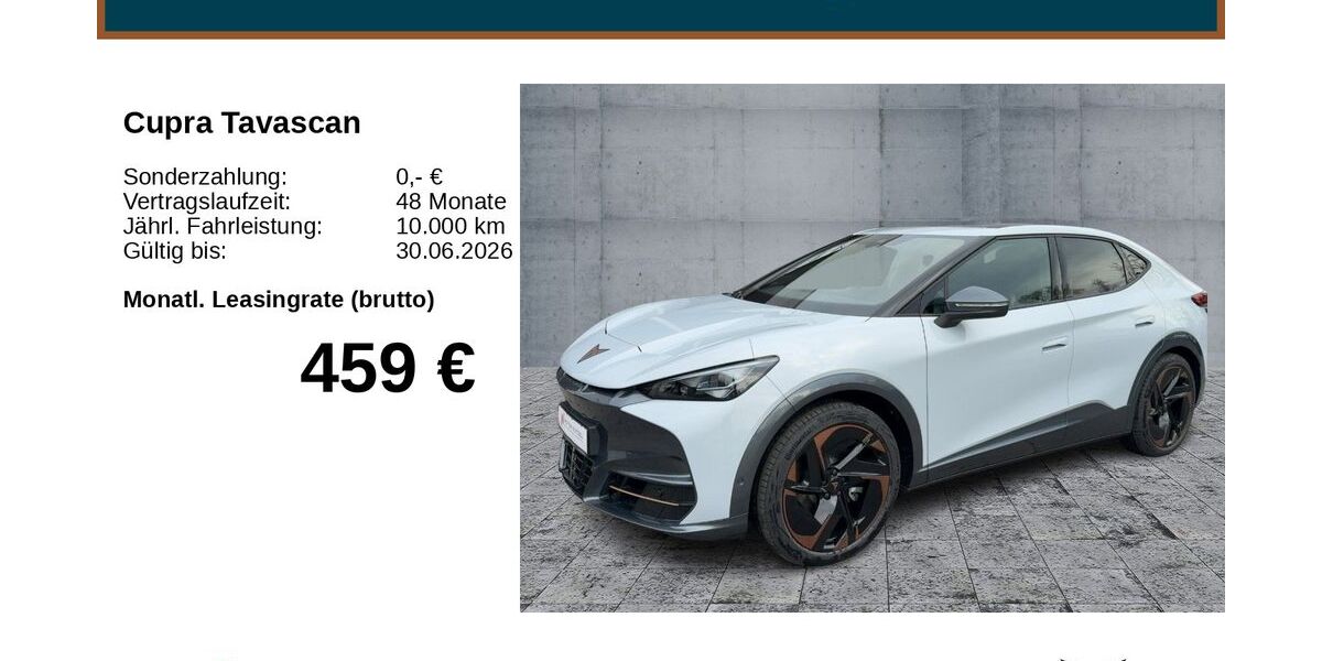 Cupra Tavascan 2.200 km 47.990 &euro; Bayreuth 95448