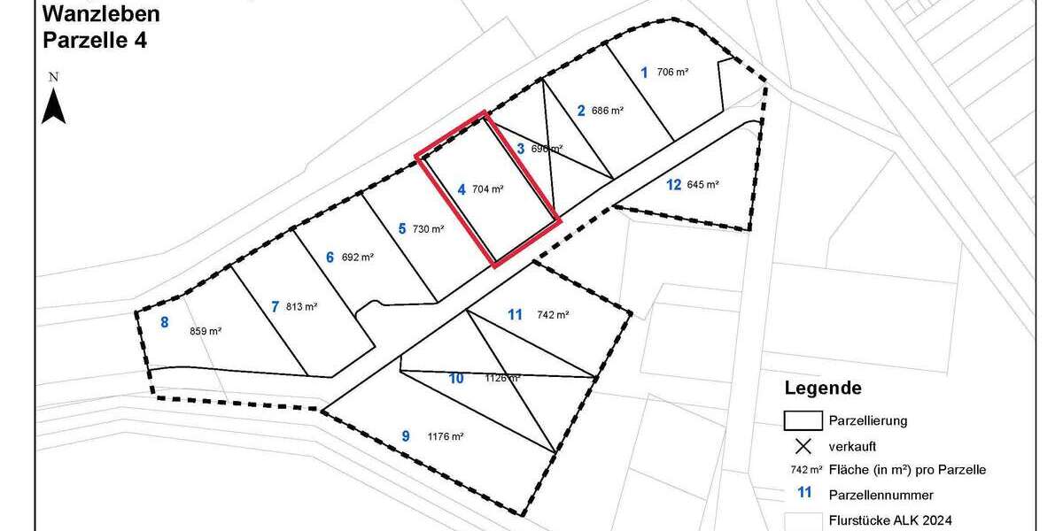 Grundstück zu verkaufen in Wanzleben-Börde 112.640 € 704 m² zimmer