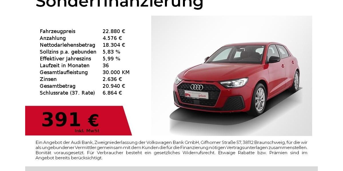 Audi A1 9.200 km 22.880 &euro; Nürnberg 90441