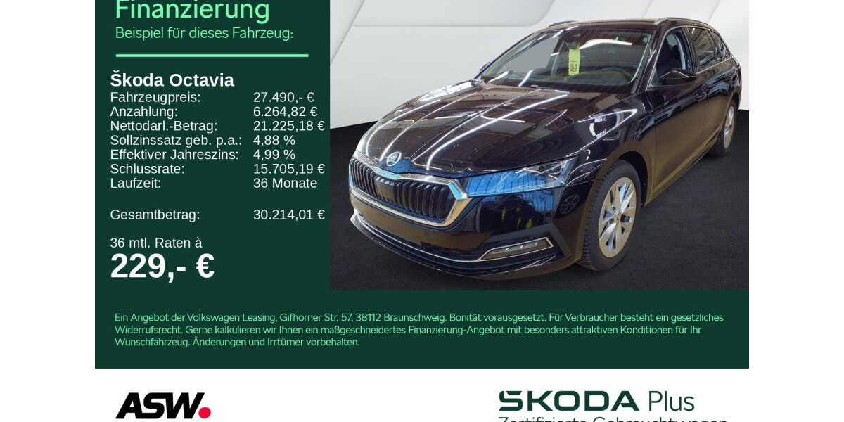 Skoda Octavia 56.900 km 27.490 &euro; Heilbronn 74076