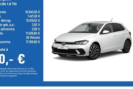 VW Polo 36.067 km 16.940 &euro; Wolfenbüttel 38304