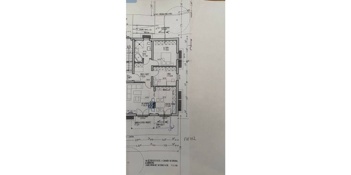 Etagenwohnung Burgkirchen Hirten - 3 Zimmer, 78 m&sup2;, 390.000&euro; | Angebot:26015223
