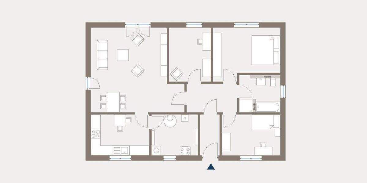 Bungalow Löwenberger Land Löwenberg - 4 Zimmer, 107 m&sup2;, 241.739&euro; | Angebot:24621171