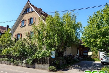928 m² Grundstück, Charmantes Fachwerkhaus mit Ausbaureserve - Wohnen & Arbeiten unter einem Dach - Haus Reutlingen Rommelsbach | Angebot:24690906