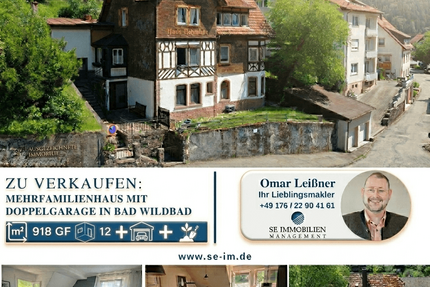 Haus Bad Wildbad - 10 Zimmer, 213 m&sup2;, 319.000&euro; | Angebot:26766239