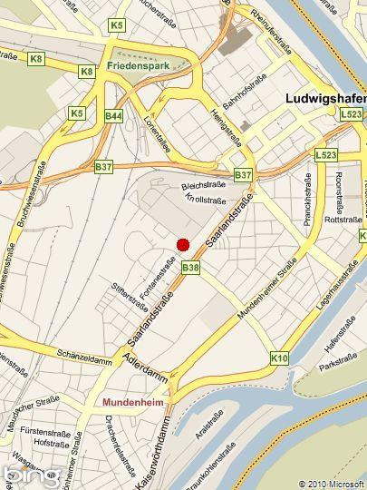 Erdgeschoßwohnung Ludwigshafen am Rhein Parkinsel - 2 Zimmer, 60 m&sup2;, 690&euro; | Angebot:25925268