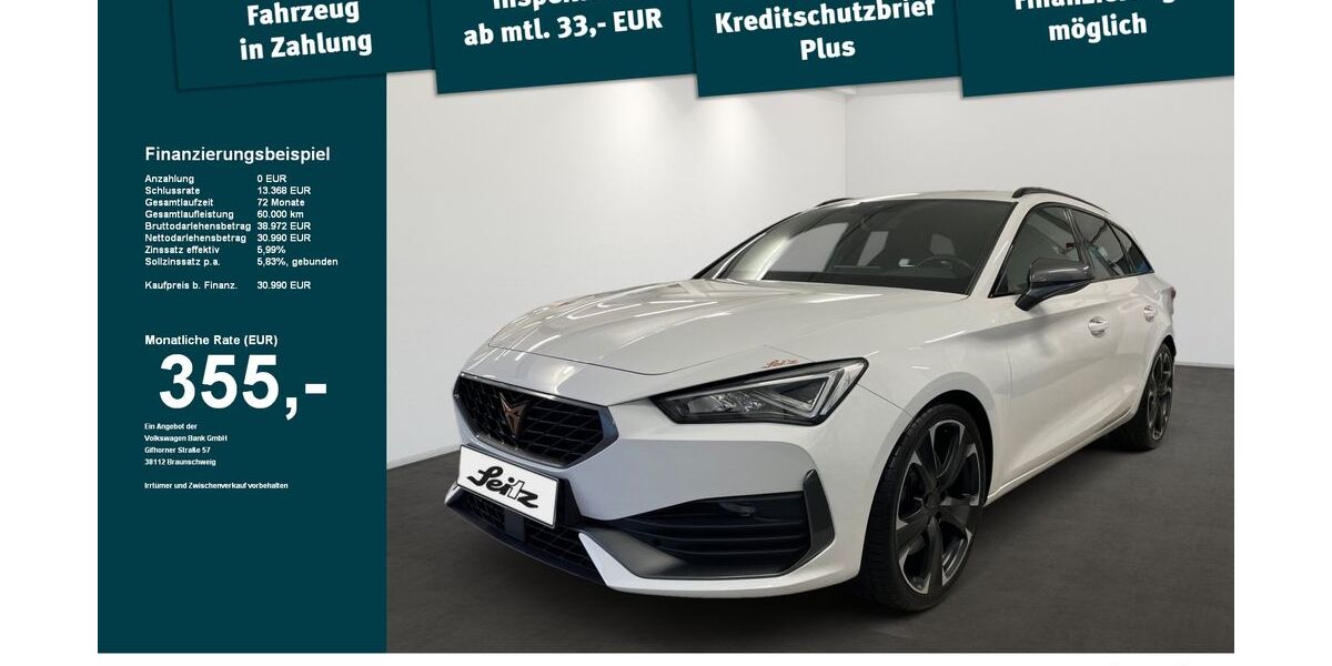 Cupra Leon 45.210 km 29.999 &euro; Kaufbeuren 87600