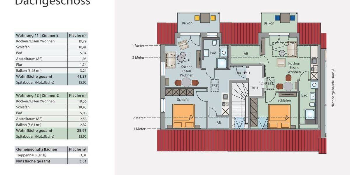 Etagenwohnung Pleinfeld Ramsberg - 3 Zimmer, 348.000&euro; | Angebot:26037799