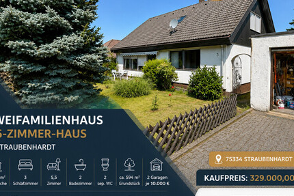 Reserviert - 1-2 Famhaus in sehr toller Lage - Haus Straubenhardt | Angebot:27023546