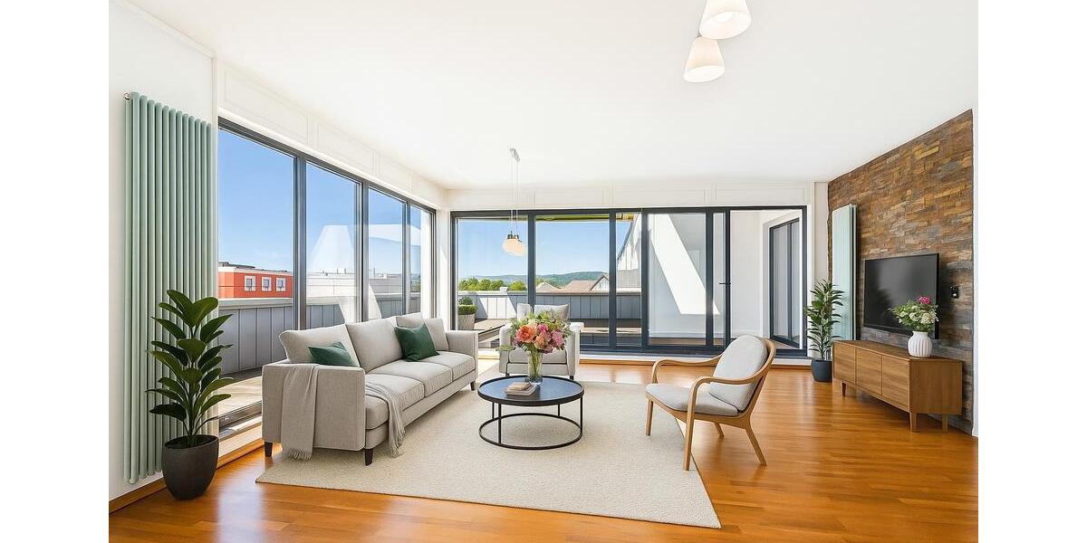 Wittlich: Modernes und großzügiges Penthouse mit großer Terrasse 3 zimmer