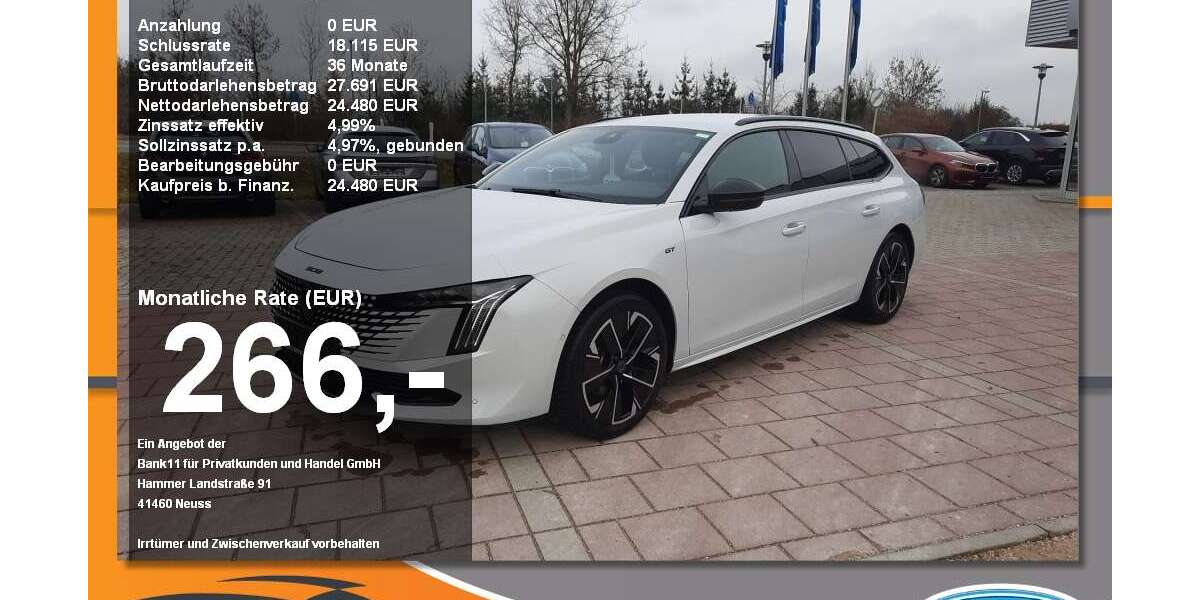 Peugeot 508 43.410 km 23.200 &euro; Neustadt a. d. Donau 93333